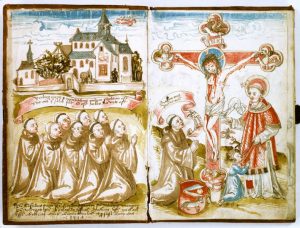 09_Kloster_Naumburg_bei_Erbstadt._Aquarell_aus_dem_Salbuch_von_1514