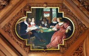 14_Deckengemaelde_Schloss_Phillipsruhe_-_Verhandlung_ueber_die_Erbfolge_in_Hanau